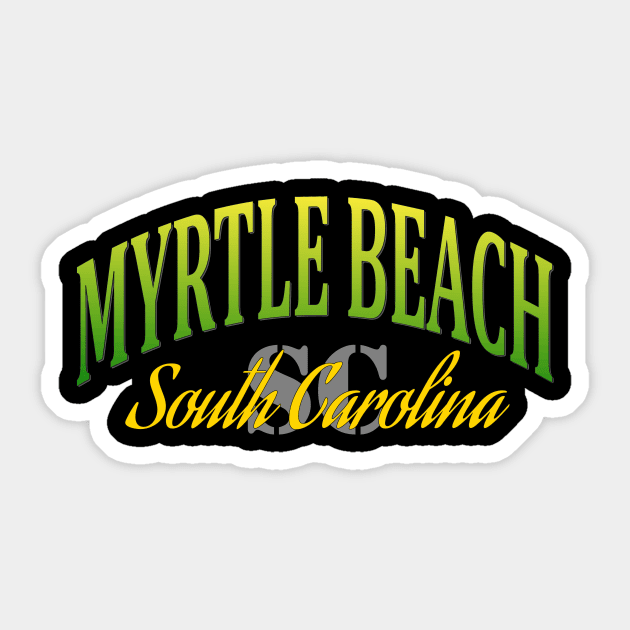 City Pride: Myrtle Beach, South Carolina Sticker by Naves